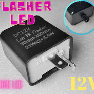 FLASHER AJUSTABLE DE 2 PATAS PARA BOMBILLOS LEDS. - Img 57940192