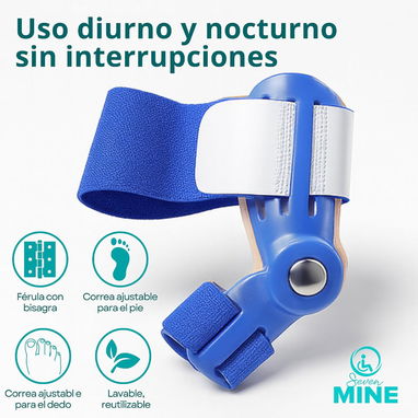 🦶✅ Corrector de Juanetes Ajustable 👣 | Alivio del Dolor 💤 | LA PAREJA 🔧 | Uso Día y Noche 🌙 - - 3/9