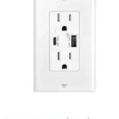 Interruptores de luz con tapa - Regleta de 6 tomas - Toma Wifi inteligente USB tipo C - Tapa caja electricidad - 2/2