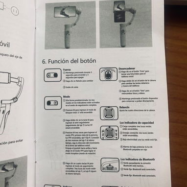 GIMBAL ESTABILIZADOR INTELIGENTE PLEGABLE M1 - 6/10