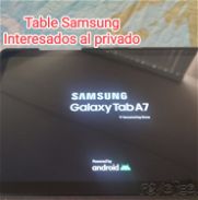 Table Samsung galaxy A7 perfecto estado con su cover - Img 45754231