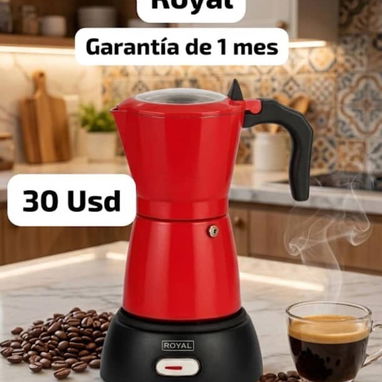 Cafetera Eléctrica Royal 3/6 tazas - Img 126417953