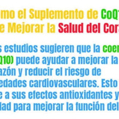Suplemento CoQ10.. - 2/3