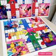 PARCHIS ARTESANAL PARA NIÑAS CON FICHAS ORIGINALES* - Img 56988646