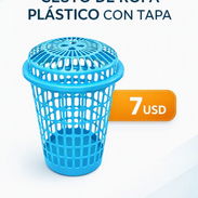 PLÁSTICO..CESTO DE ROPA PLÁSTICO - Img 57517541