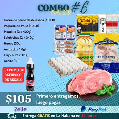 🔥 COMBOS DE ALIMENTOS 🔥  ​📦 ¡Tu solución completa a un clic de distancia! 🇨🇺 - 5/10