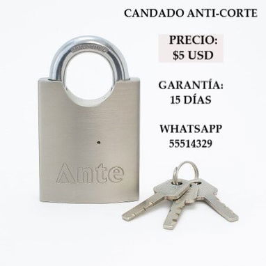 CANDADOS DE CABLE CON LLAVE, CANDADOS CON ALARMA, CANDADOS ANTICORTE, ENTREGA DE FACTURA, VARIEDAD DE ÚTILES DEL HOGAR.. - Img 116775590