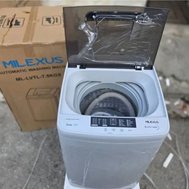 LAVADORA AUTOMÁTICA MILEXUS 7.5 KG Factura y Garantía: 1M  Transporte Incluido dependiendo del lugar.  •230 - 2/2