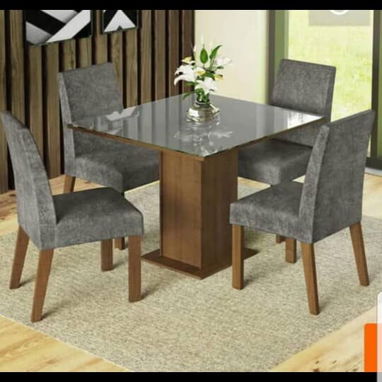 Juegos de comedores de interior y exterior y banquetas - Img 119145502