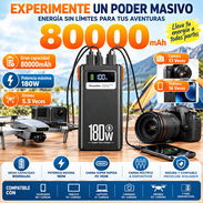 Power bank de 80000mAh súper rápida 180W. Brujula - Img 57370535