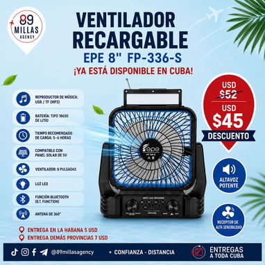 Ventiladores recargables para estos calores! - Img 122721272