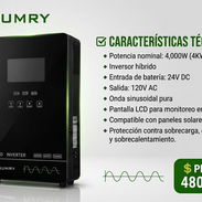 🔋⚡INVERSOR HÍBRIDO SUMRY 4KW🔋⚡ - Img 56054477