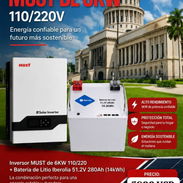 Inversor Must 6kw+ batería 51.2v 14kw - Img 56509964