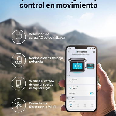 Anker Solix de 2112 Wh, C1000(X) + BP1000, mayor que ECOFLOW DELTA 3 MAX. Nueva, en su caja, recién llegada desde Anker. - 3/4