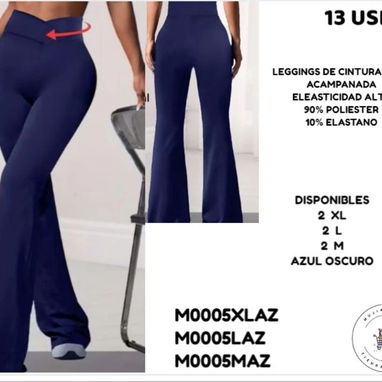 💫Variedad de pantalones acampanados y anchos, licras acampanadas, enterizos y conjuntos de mujer/BAZAR - Img 123853692