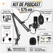 🎙️ Kit de Podcast MAONO AU-A04 - Micrófono USB + Brazo Articulado - $75 USD - Img 58068753