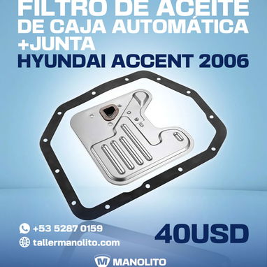 ⚙️ TRANSMISIÓN Y CLOCHE PARA HYUNDAI ACCENT 2006 - 2/5