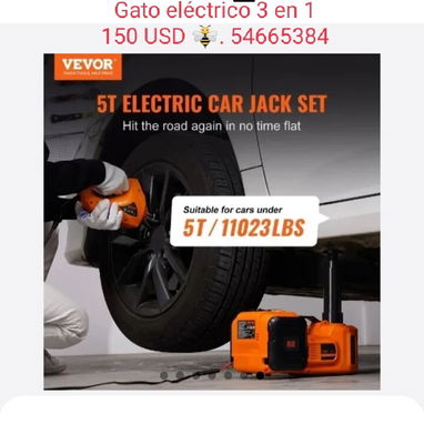 Gato eléctrico 3 en 1 - 3/7
