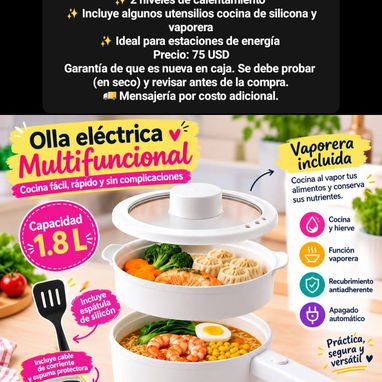 Olla eléctrica (Sartén para Ecoflow) 6 modelos - 6/6