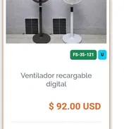 Ventiladores Recargable - Img 55409827