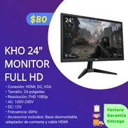 Monitor Full HD 24 pulgadas - Img 55476110