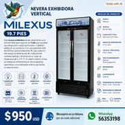 NEVERA EXHIBIDORA VERTICAL 19.7PIES MILEXUS - Img 56597345
