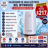 Calentador de agua eléctrico - Envío a toda Cuba - Img 57059157