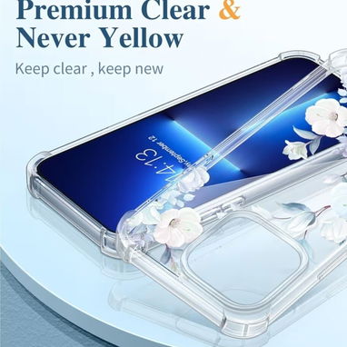 ☎️53544655 🛵 Entrega Disponible ⭐Funda Floral GVIEWIN para iPhone 13 Pro (6.1”) ⭐ - Img 117736760