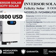 INVERSORES SOLARES Y INVERSOR + BATERIAS - Img 58199535
