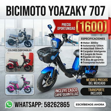 Venta Motos Bicimotos eléctricas mejores precios - 4/9