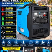 ⚡ Planta Electrica Dual Fuel 6,000W — GENERADOR INVERSOR DUAL FUEL - Img 57736805