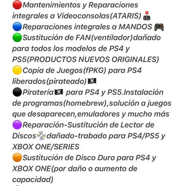 !!!CrissPlayX le ofrece servicios de Mantenimientos y Reparaciones integrales a Videoconsolas(ATARIS) y mandos!!! - Img 124302663