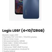 Logic L66F (4+10/128GB). Modelo: Logic L66F - Img 55248115