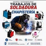 Equipos de Soldadura y Chapistería, plantas inverter, microalambre flux, antorchas TIG - Img 56251989