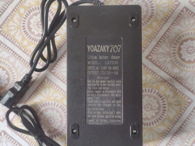 Se vende cargador 72V 5A batería de litio Moto electrica - Img main-image