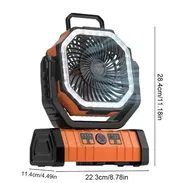 VENTILADOR RECARGABLE F6 (ORIGINAL) - Img 55336955