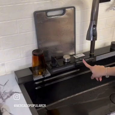 Fregadero Multifuncional Inteligente de Cocina. - 5/10