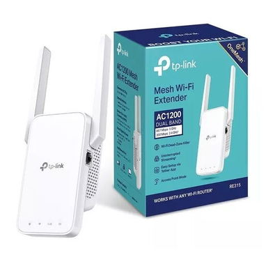 Repetidor Extensor Amplificador de Rango WIFI DOBLE BANDA -(TP-LINK -MODELO re315)- NUEVO - 3/6