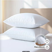 💜*Almohada hotelera* Medida 50x70cm Contiene 1000gr de cuentas de silicona Precio 20usd cada una Vienen selladas al v - Img 57195119