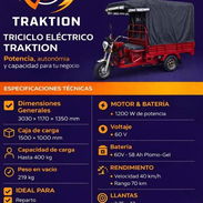 Triciclo traktion ✅ MipMot - Img 56772761