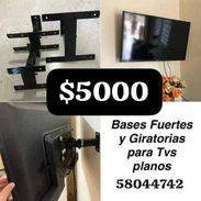 *SOPORTES PARA TV FUERTES, GIRATORIOS Y SEGUROS.* #basesTV. #soportes. #televisores. ⬛WhatsApp: https://wa.me//+53580447 - Img 57200232