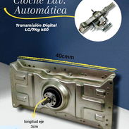 Cloche Lavadora Automatica Transmision Dig LG Arriete 7kg K50 40 Cm (08283) - Img 54304673
