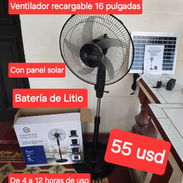 Ventiladores recargables de 16 y 18 pulgadas, con batería de Litio - Img 55831576