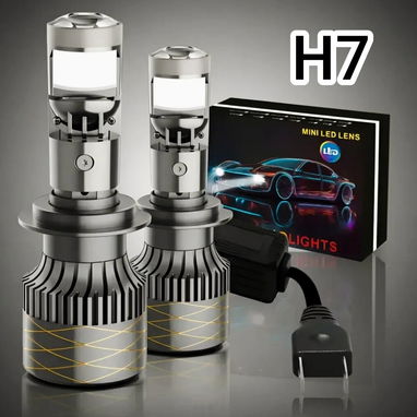 FOCOS LED H7 CON LUPA - 2/5