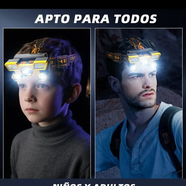 Lámpara de Cabezas Recargable - Img 116906703
