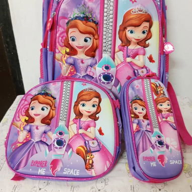 Lindas mochilas,con merendero ,cartuchera - Img 123244757