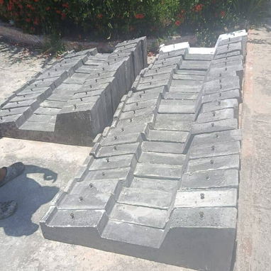 Base de concreto para panel solar - 6/6