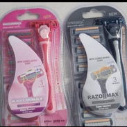 AFEITADORAS DE 10 RECAMBIOS RAZORMAX CUCHILLAS DE 3 HOJAS Y TIRAS LUBRICANTES DE ALOE VERA. - Img 54874012
