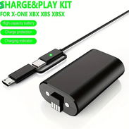 Mensajería Disponible Batería Recargable y Kit Carga & Juega para Controladores Xbox - Img 57528119