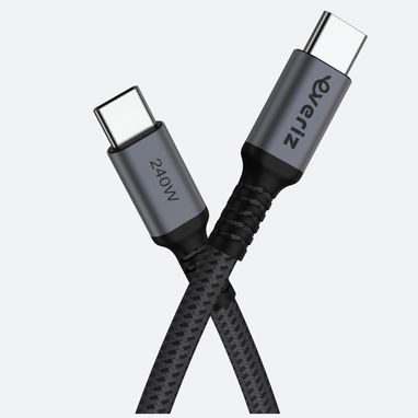 Cable USB4.0 Overiz 8K PD240W 40Gbps Tipo C de 1m 🌐 - Img 125926215